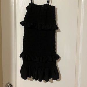 Black Mid Thigh Dress